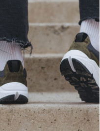 Buty sportowe Staff black & dark gray & haki