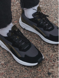 Buty sportowe Staff black & dark gray & haki
