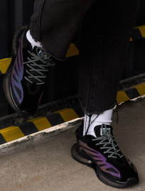 Sneakersy Staff black & reflective