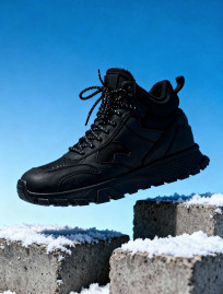 Sneakersy zimowe Staff black