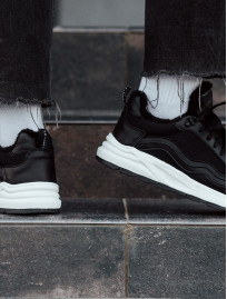 Zimowe buty Staff black (futro)