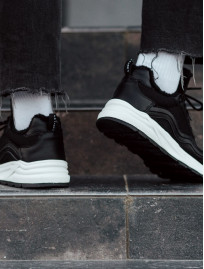 Zimowe buty Staff black (futro)