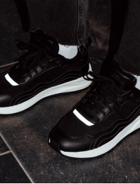 Zimowe buty Staff black (futro)