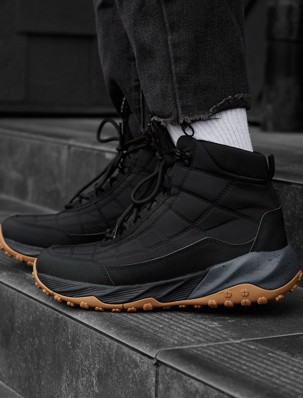 Sneakersy zimowe Staff black3