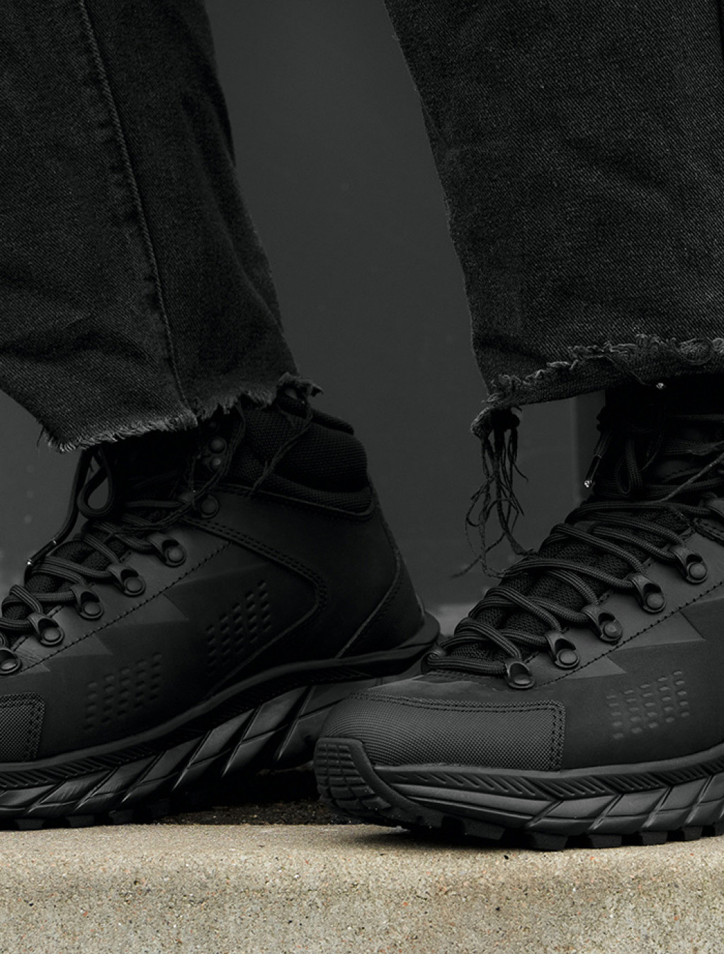 Sneakersy zimowe Staff all black