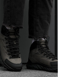 Buty sportowe Staff gray & black (futro)