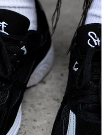 Sneakersy Staff black & reflective