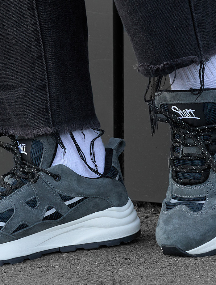 Sneakersy Staff gray reflective