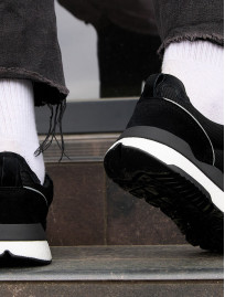 Sneakersy Staff black reflective