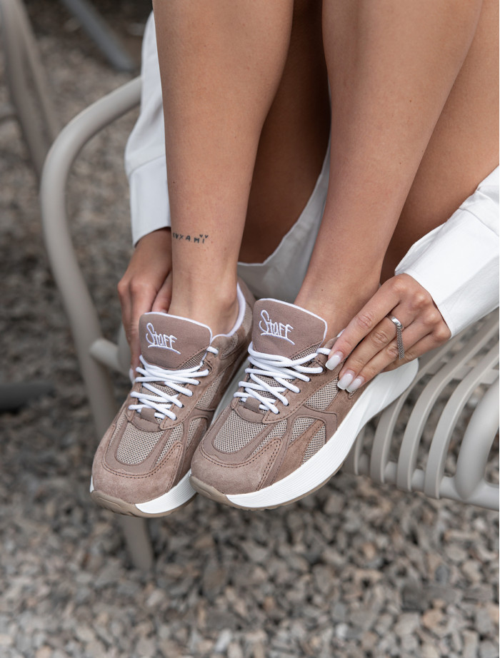 Sneakersy Staff brown