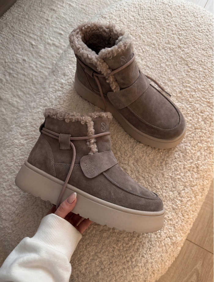 Buty damskie Staff light brown