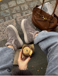 Buty damskie Staff light brown
