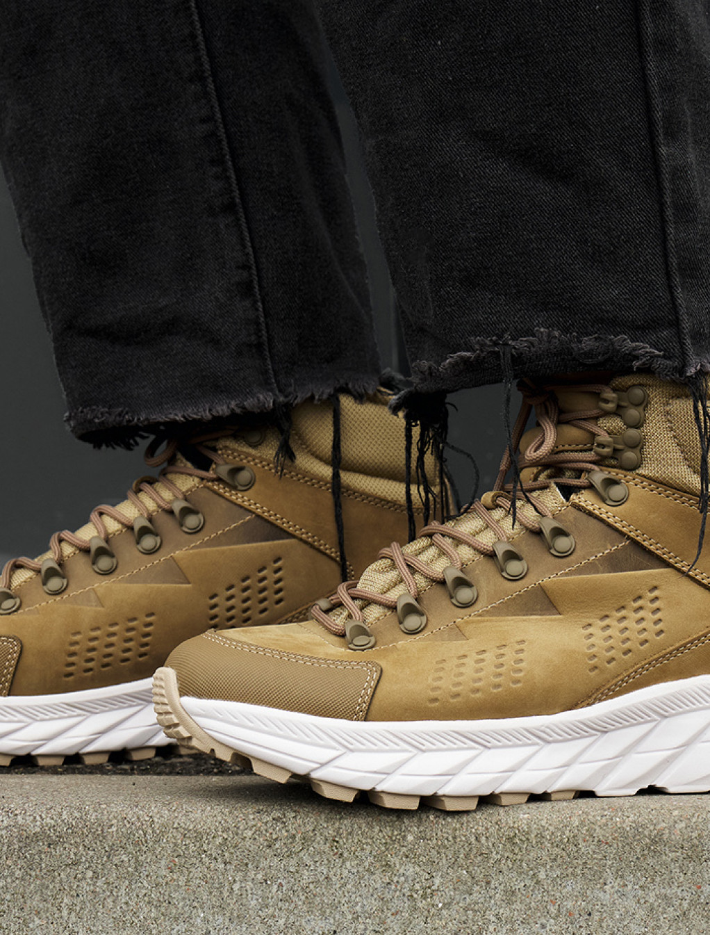 Sneakersy zimowe Staff all brown