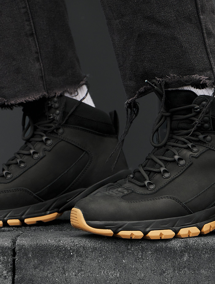 Buty zimowe Staff black (futro)