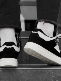Sneakersy Staff white & black reflective