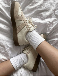 Sneakersy Staff light beige