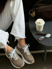 Sneakersy Staff brown