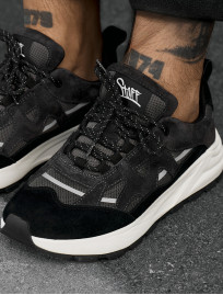 Buty sportowe Staff black & gray reflective