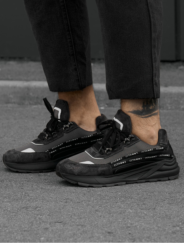 Buty sportowe Staff black & gray reflective