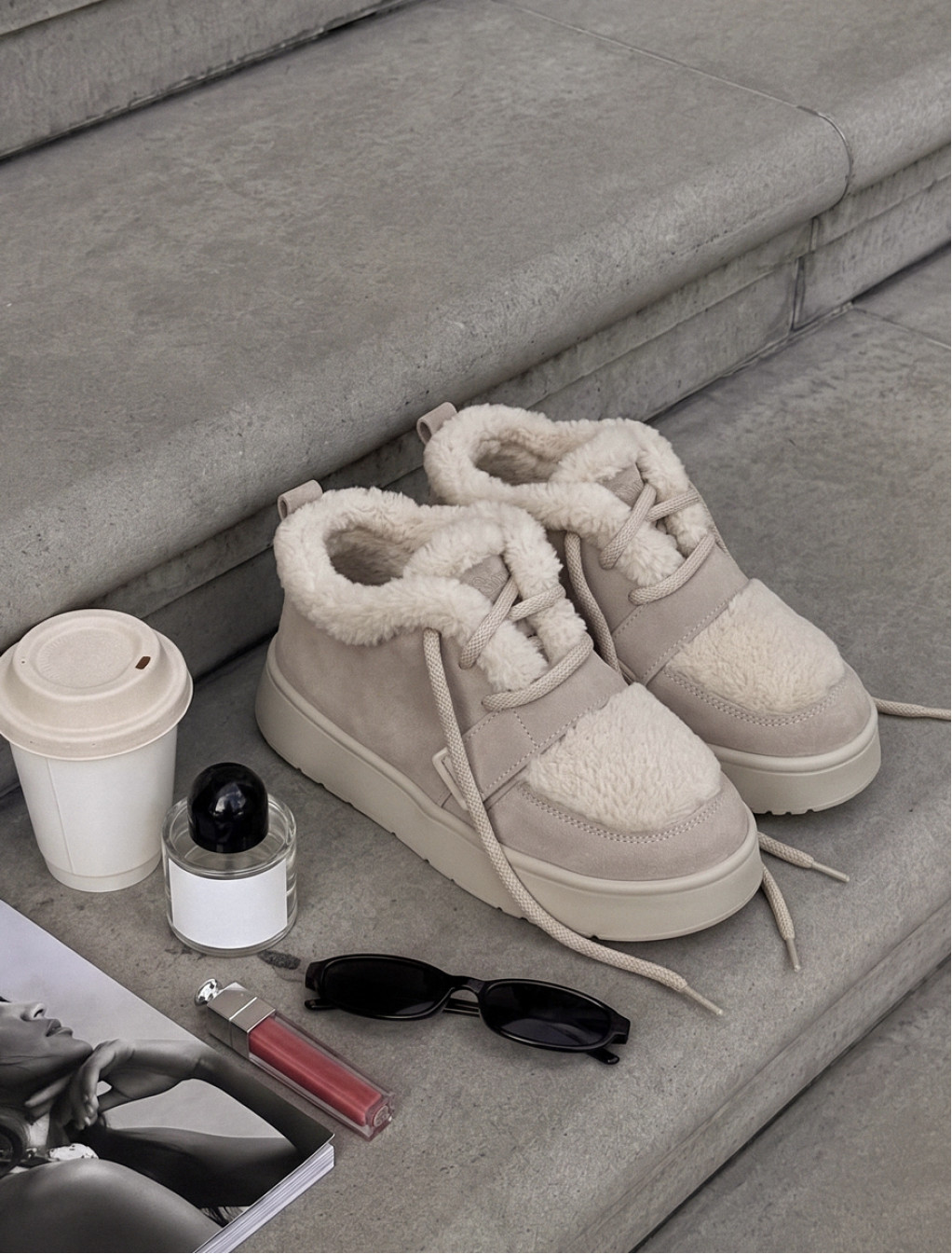 Buty damskie Staff beige