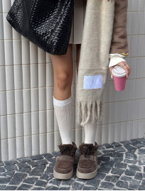 Buty damskie Staff brown