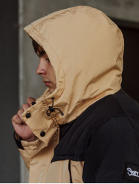 Zimowa parka Staff sta beige & black