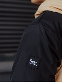 Zimowa parka Staff sta beige & black