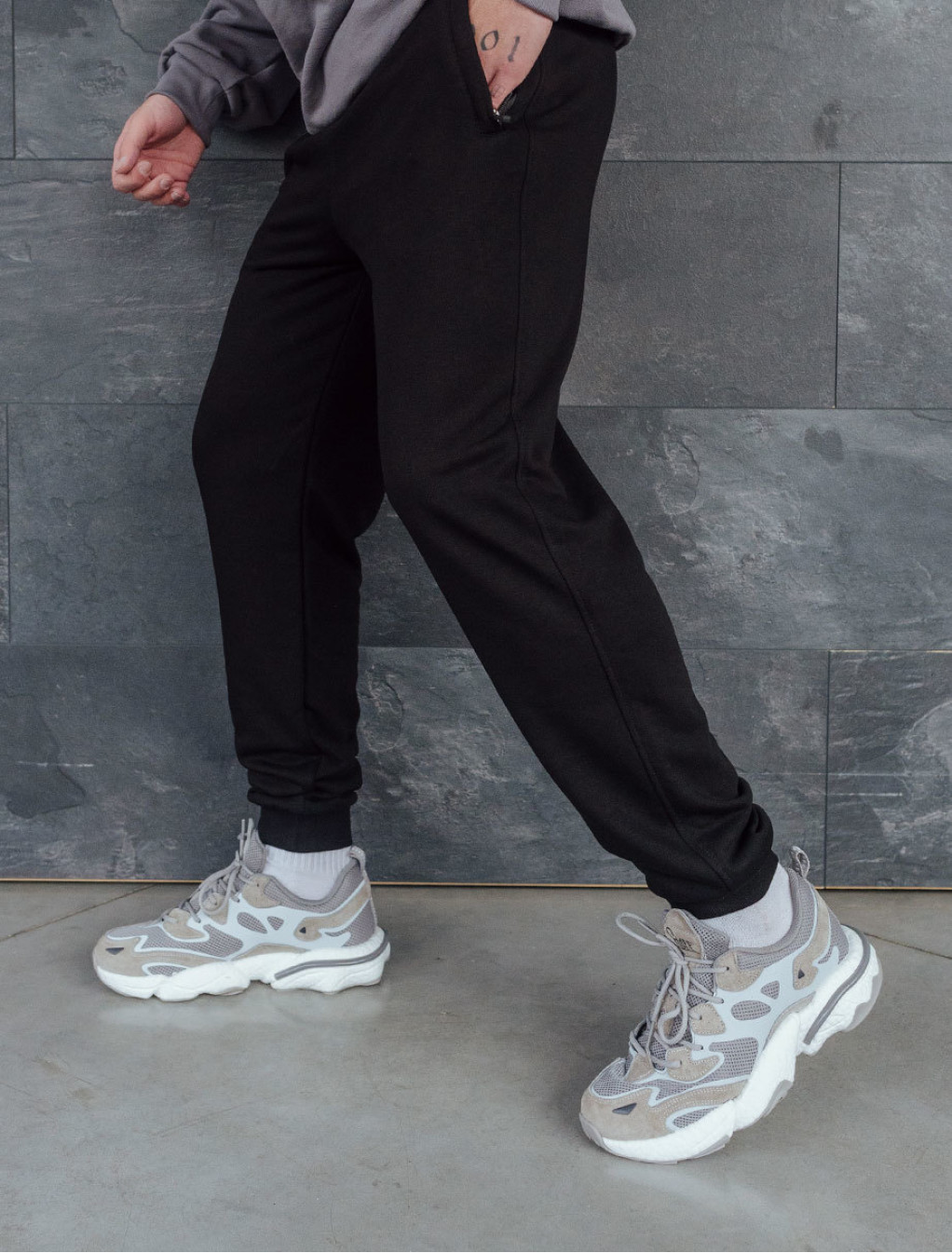 Spodnie dresowe Staff basic black