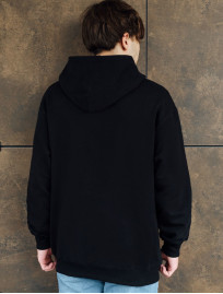 Bluza z kapturem Staff black basic oversize
