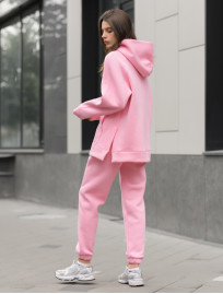 Damski dres sportowy Staff to pink oversize fleece