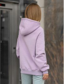 Damska bluza Staff original violet oversize fleece