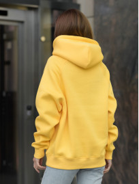 Damska bluza Staff original yellow oversize fleece