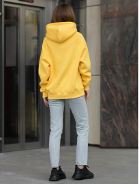 Damska bluza Staff original yellow oversize fleece