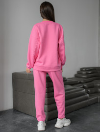 Damski dres Staff vo pink oversize fleece