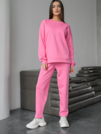 Damski dres Staff vo pink oversize fleece