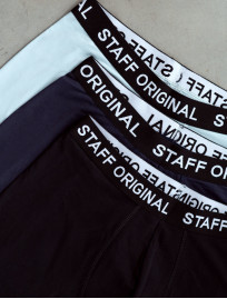 Majtki Staff black/light blue/navy