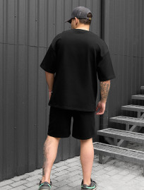Komplet koszulka + spodenki Staff no black oversize