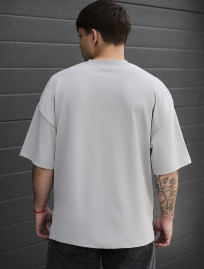 Koszulka Staff light gray basic oversize