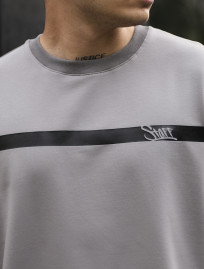 Letni komplet: koszulka + szorty Staff ra gray oversize