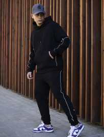 Dres Staff kant black logo oversize
