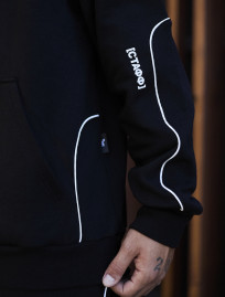 Dres Staff kant black logo oversize