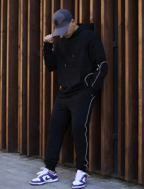 Dres Staff kant black logo oversize
