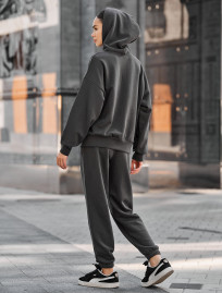 Damski dres Staff po dark gray oversize