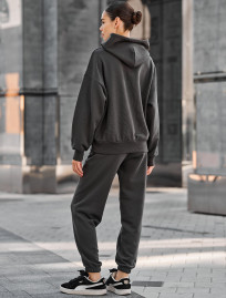 Damski dres Staff po dark gray oversize