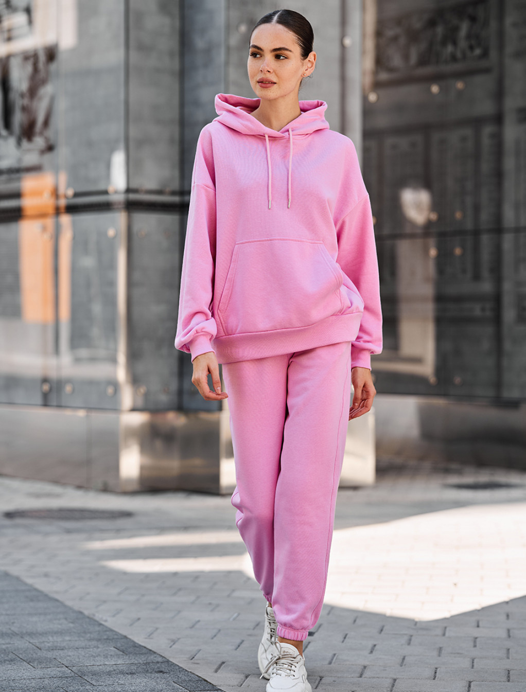 Damski dres Staff po pink oversize