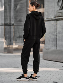 Damski dres sportowy Staff sola black oversize