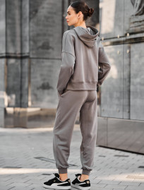 Damski dres sportowy Staff sola gray oversize