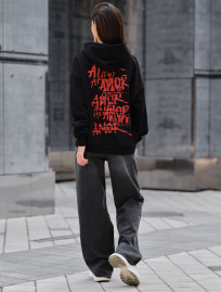 Damska bluza z kapturem Staff amor oversize
