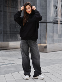 Damska bluza z kapturem Staff amor oversize