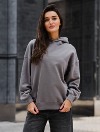 Damska bluza z kapturem Staff re muse oversize